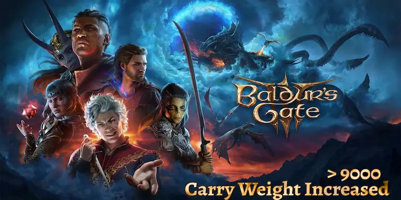 Baldur's Gate 3 Carry Weight Increased Modu