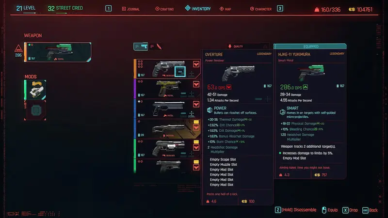 Cyberpunk 2077 Konsol Komutları ve Hileleri 4 cyberpunk 2077 silah hileleri