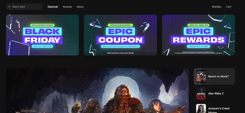Steam Alternatifi En İyi Platformlar 3 steam alternatifi dijital oyun platformları - epic games
