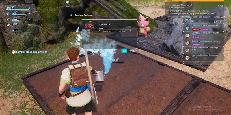 Palworld'de Pal'ler (Dost) Nasıl Beslenir? 3 Pal'ler (Dost) İçin Yiyecek Nasıl Alınır