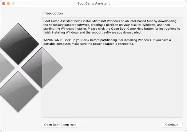 Valorant Mac'e Nasıl Yüklenir ve Oynanır? 1 boot camp assistant ile valorant yükleme