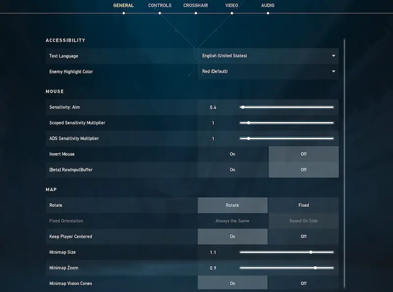Rekabeti Sevenler İçin En İyi Valorant Hassasiyet Ayarları 1 valorant oyun içi hassasiyet ayarlama