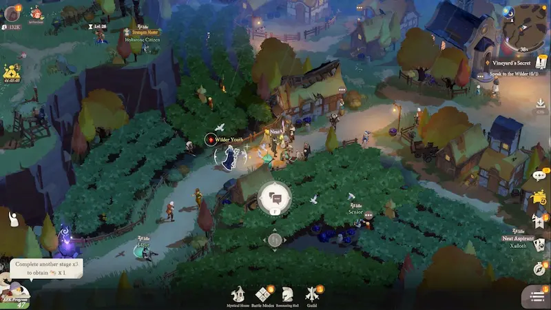 AFK Journey oyun içi görseli