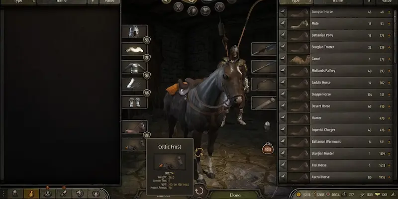 Mount & Blade 2: Bannerlord'daki En İyi Zırhlar 7 Celtic Frost Zırhı