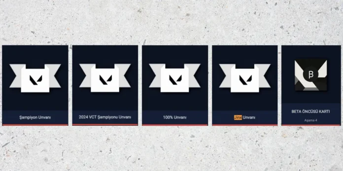 Valorant'taki En Nadir 5 Oyuncu Ünvanı