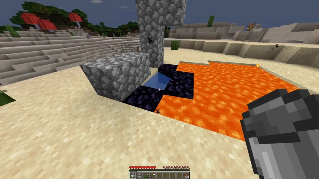 Minecraft'ta Nether Portal Nasıl Yapılır? 7 L Şeklinde Destek Yapın