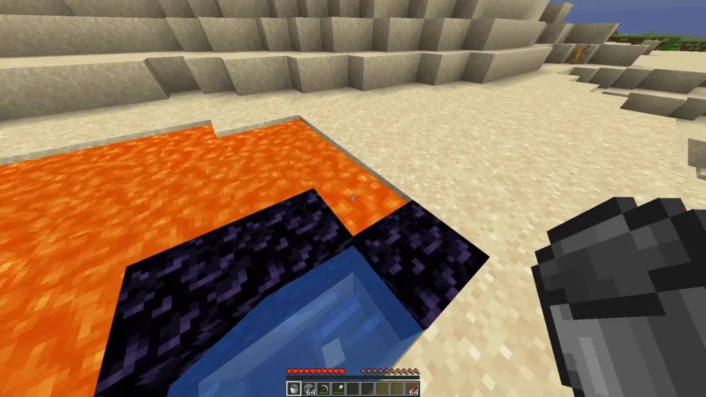 Minecraft'ta Nether Portal Nasıl Yapılır? 4 Su Kaynağını Ekleyin