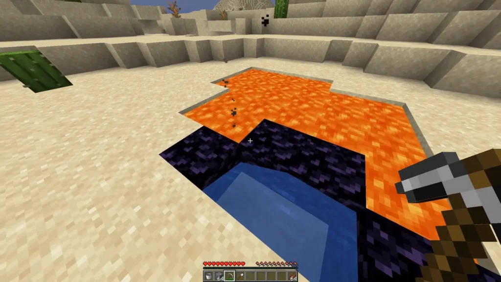 Minecraft'ta Nether Portal Nasıl Yapılır? 3 Yanıcı Olmayan Bloğu Yerleştirin