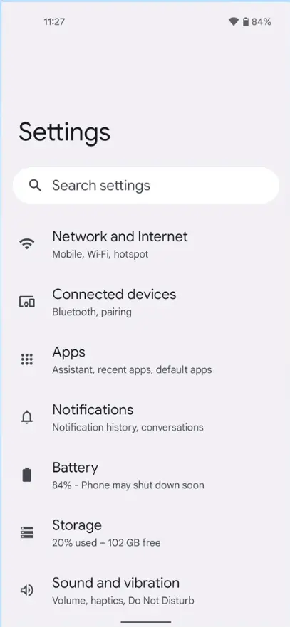 android pil sağlığını öğrenme