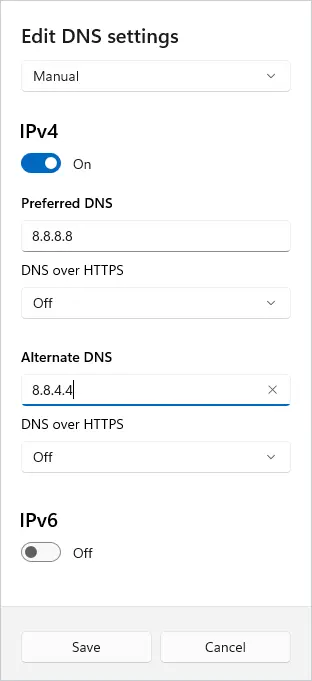 Windows 10 ve 11'de DNS Nasıl Değiştirilir? 7 windows 11 dns adresi değiştirme adım 7