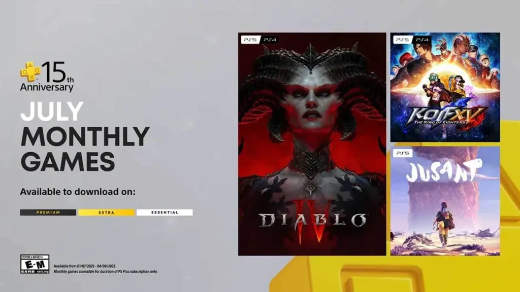 PlayStation Plus Temmuz 2025 İçin Yeni Oyunlar Açıklandı 1 PS Plus Temmuz 2025 İçin Yeni Oyunlar Açıklandı
